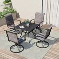 Grand patio Patio Dining Set for 4, Outdoor Dining Set by GrandPatio