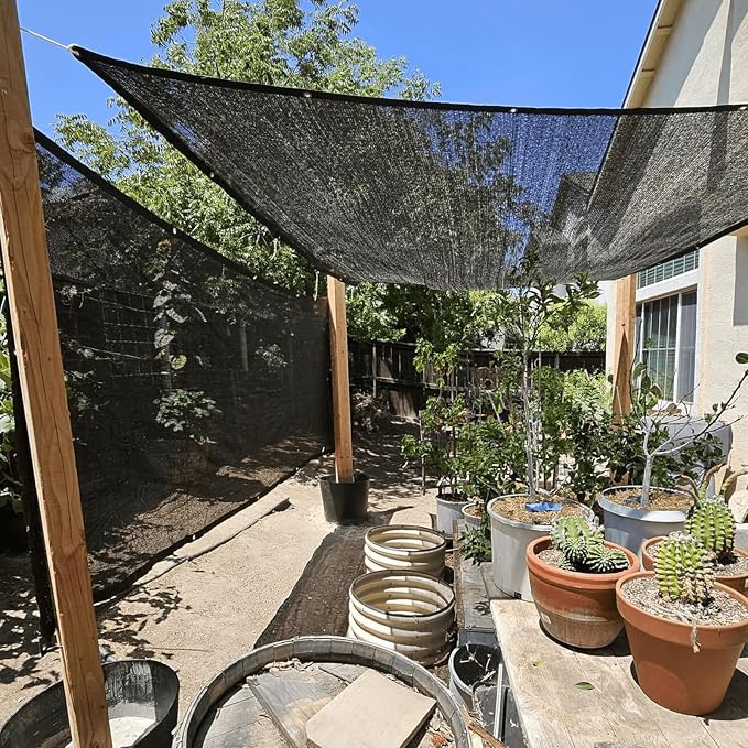 Shade Cloth for Garden Plants Greenhouse, 40-50% Sunblock Neting -for Outdoor - Image 3