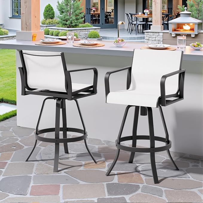 Crestlive Products Outdoor Swivel Bar Stools by CrestliveProducts