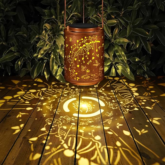 Solar Lanterns Garden Decor Birthday Gifts - Image 4