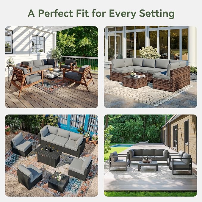 Aoxun Outdoor Replacement Cushions - Image 8