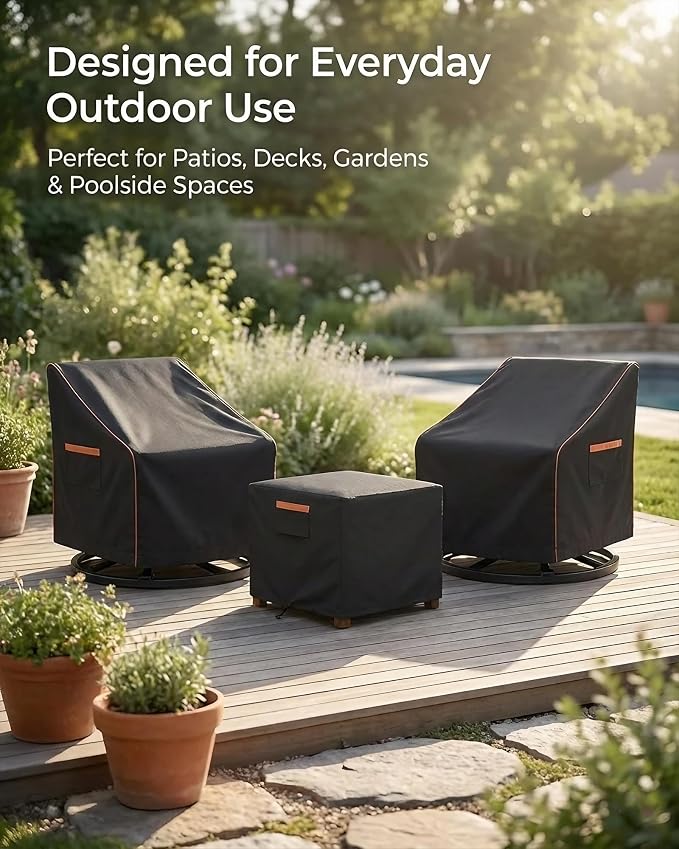 3-Piece Patio Furniture Cover Set - Image 7