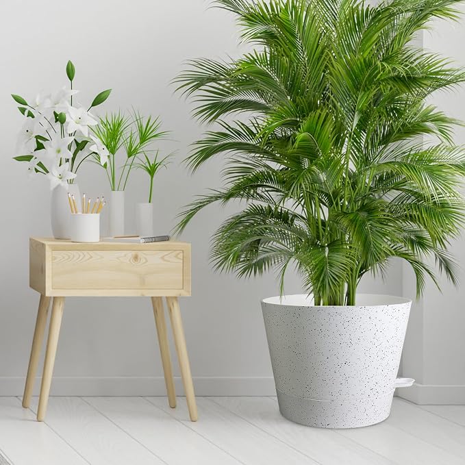 12 inch Large Self Watering Pots, Plant Pots - Image 7