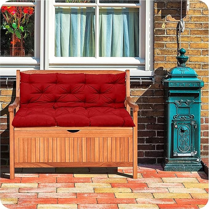 Swing Cushion Replacement Outdoor Porch Waterproof Bench Cushion 2-3 Seater - Image 4