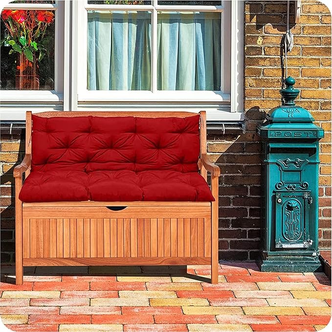 Swing Cushion Replacement Outdoor Porch Waterproof Bench Cushion 2-3 Seater - Image 4