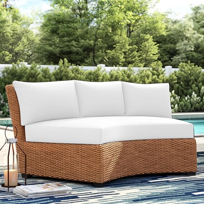Outdoor Curved Sofa Cushion Cover - Image 7