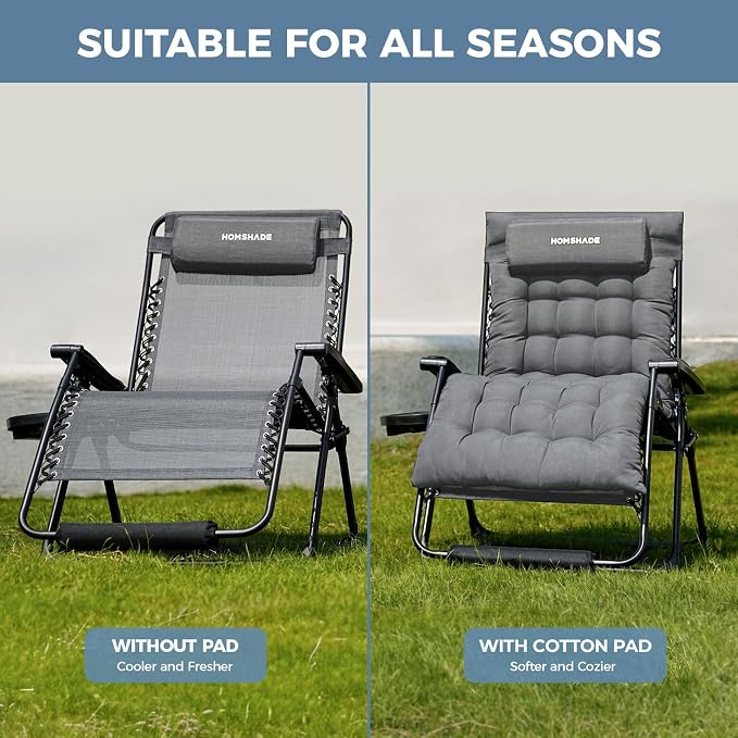 HOMSHADE XXL Zero Gravity Chair - Image 5