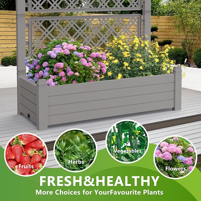 EasyUp Raised Garden Bed with Trellis - Image 3