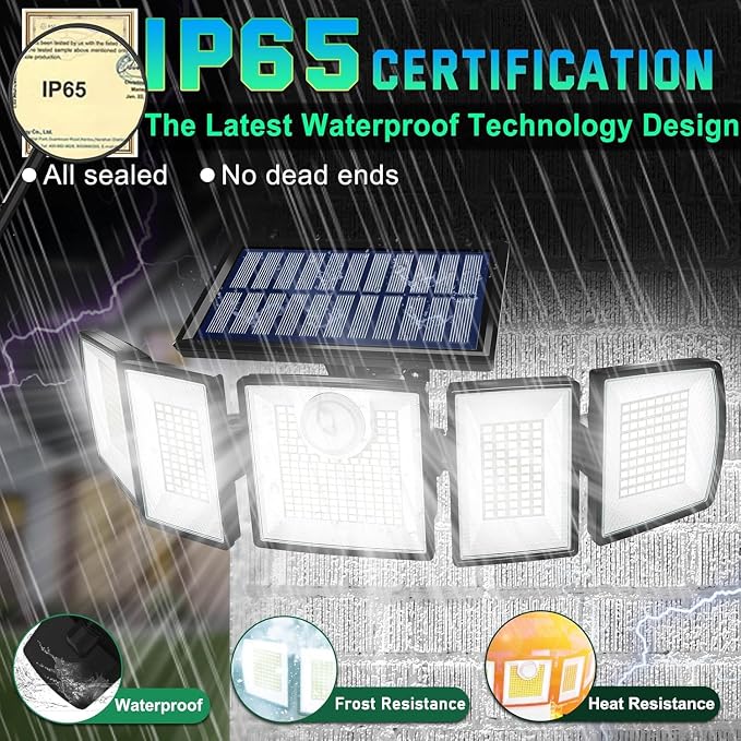 Solar Lights Outdoor Waterproof Motion Sensor - Image 2