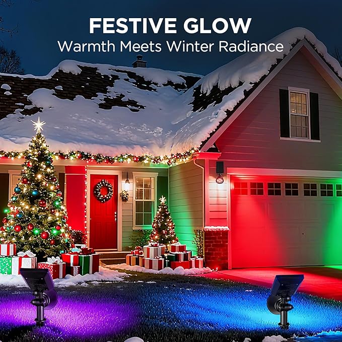 InnoGear Solar Lights Outdoor Waterproof Halloween Christmas Solar Garden Light - Image 3