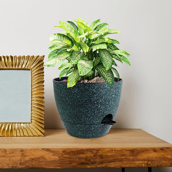 10 inch Self Watering Pots, Plant Pots - Image 7