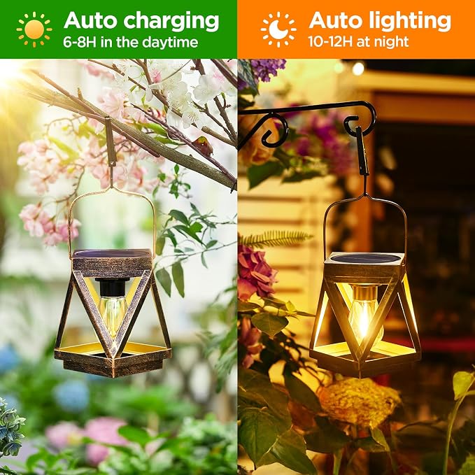 KOOPER Solar Lanterns Outdoor Waterproof - Image 6