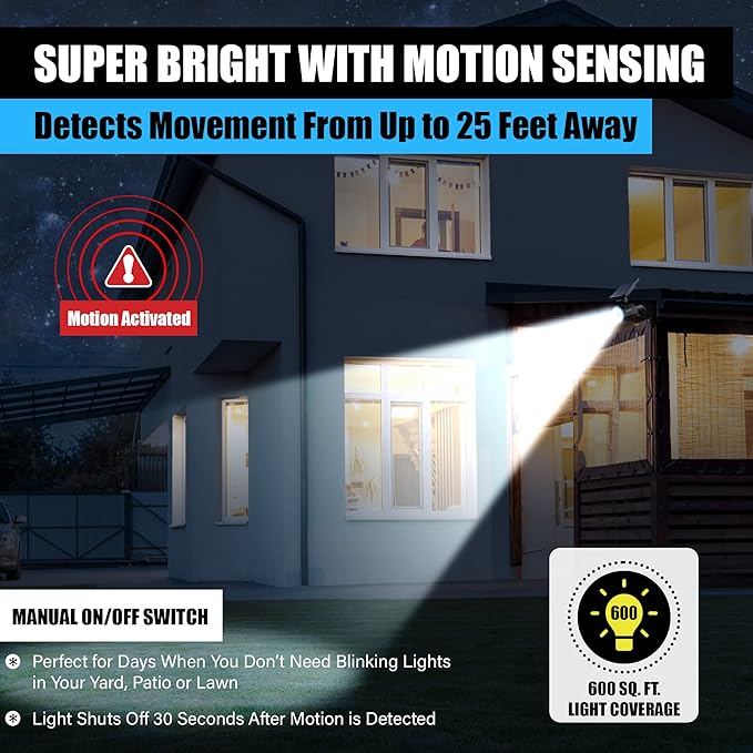 Bell+Howell Bionic Spotlight LED Solar Lights Solar-Powered Spot Light - Image 5