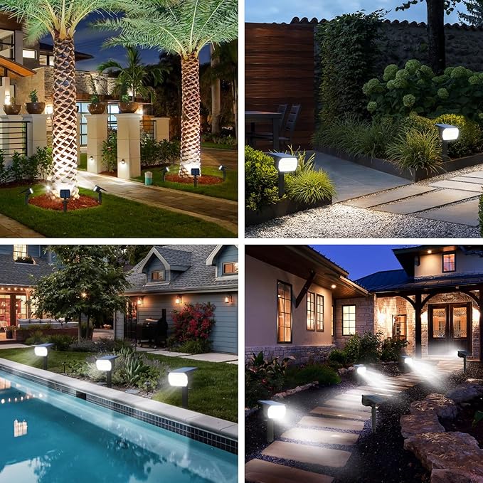 nipify Solar Lights Outdoor Waterproof, Motion Sensor Spot Lights- 4 Pack/56 - Image 5