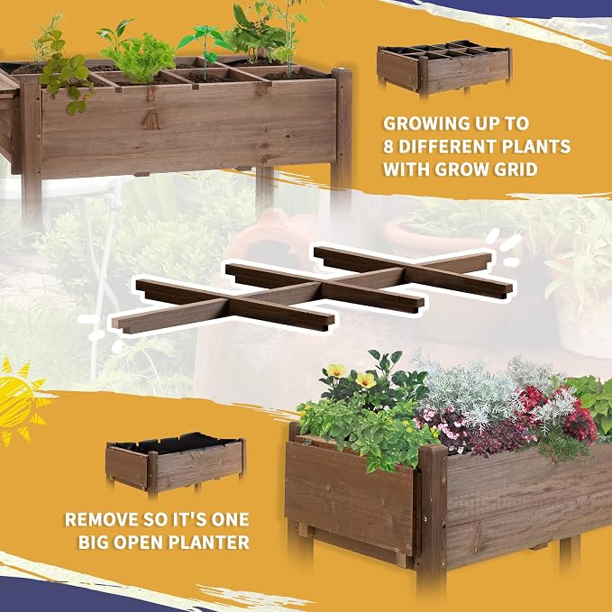 Outsunny Raised Garden Bed - Image 3