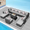 NICESOUL 11 Piece Outdoor Furniture Set by NICESOUL