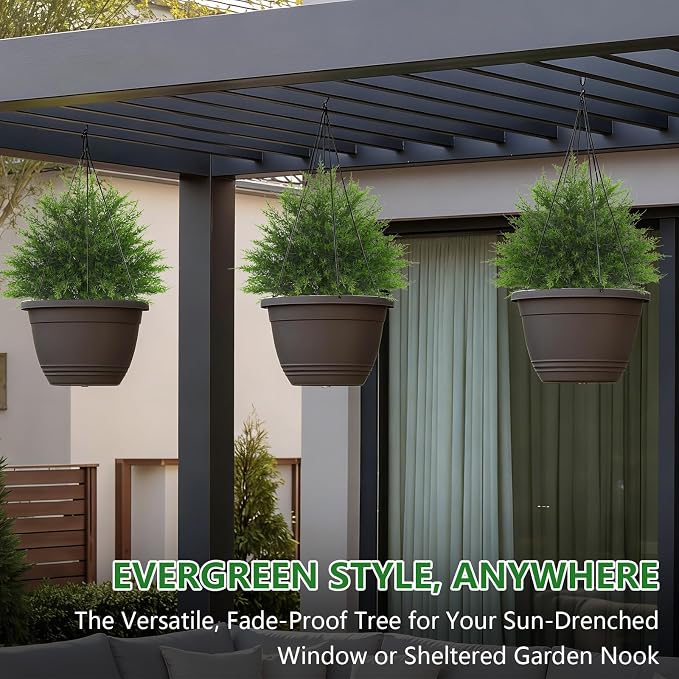 Artificial Cypress Topiary Bushes - Image 8