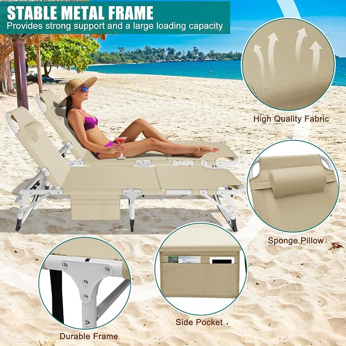 DoCred Heavy Duty Tanning Chair - Image 5