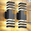DASTOR Dusk to Dawn Outdoor Wall Lights, Modern Exterior Sconce Lighting by DASTOR