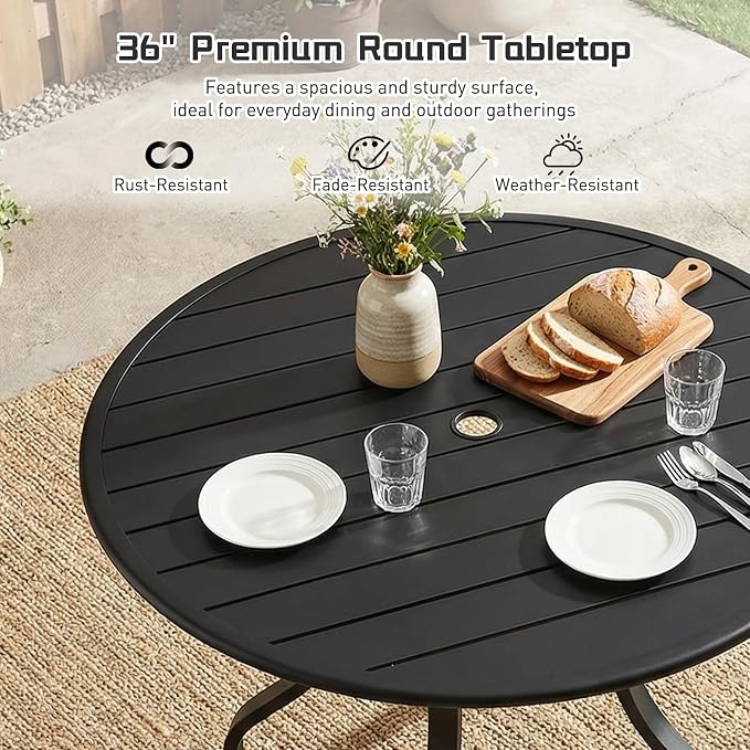 Outdoor Patio Dining Set, Outdoor Furniture Dining Set - Image 5