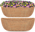 Y&M 48" Coco Liner for Window Box Deck Basket Planter Trough Coconut Fiber by YM