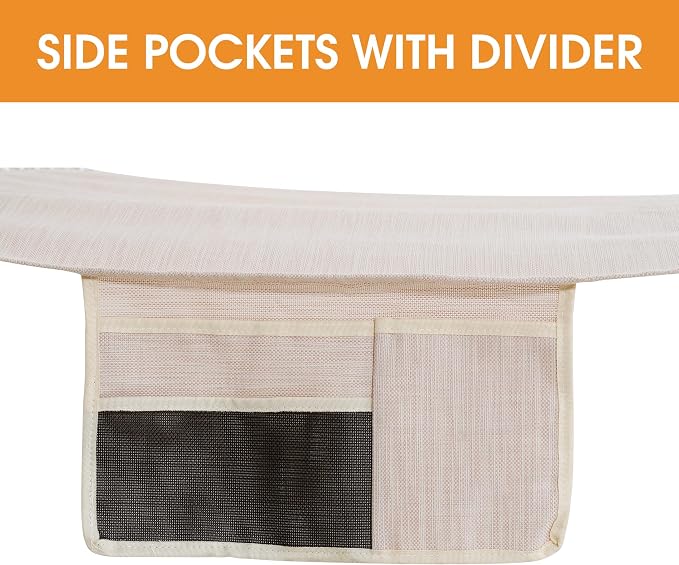 Lazy Daze Hammocks 11 FT Double Outside Hammock Quick Dry Olefin Fabric Hammock - Image 7