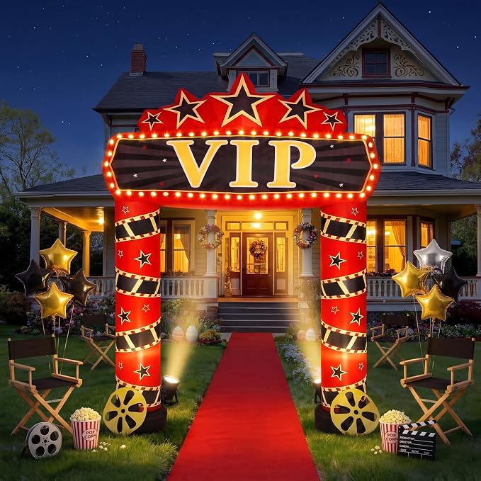 10 ft Movie Night Inflatable Decorations - Image 7