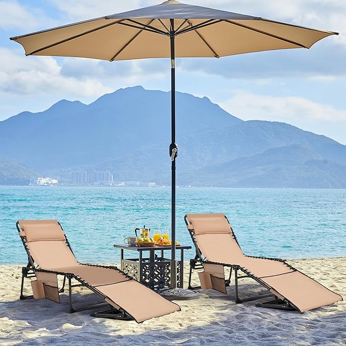 Yaheetech 22.4" Tanning Chair - Image 2