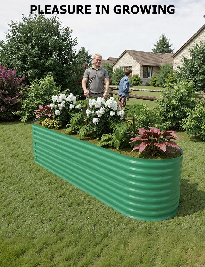 GarveeLife 2 Pcs Raised Garden Beds Outdoor 8x4x2 ft - Image 7