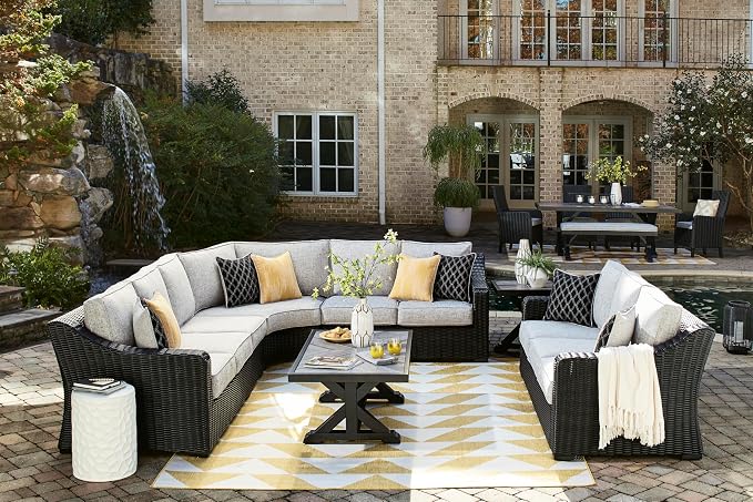 Signature Design by Ashley Beachcroft Casual Nuvella Weather Resistant Fabric - Image 20