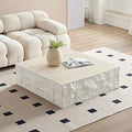 Square Coffee Table for Living Room Modern Center Table for Apartment, No Need by JURMALYN