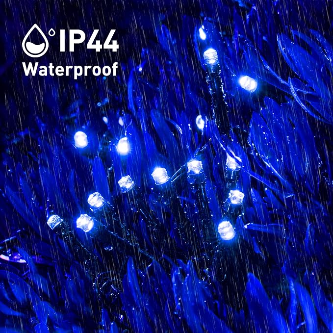 JMEXSUSS 2 Pack Solar String Lights Outdoor Waterproof, Total 400 LED 151FT - Image 7