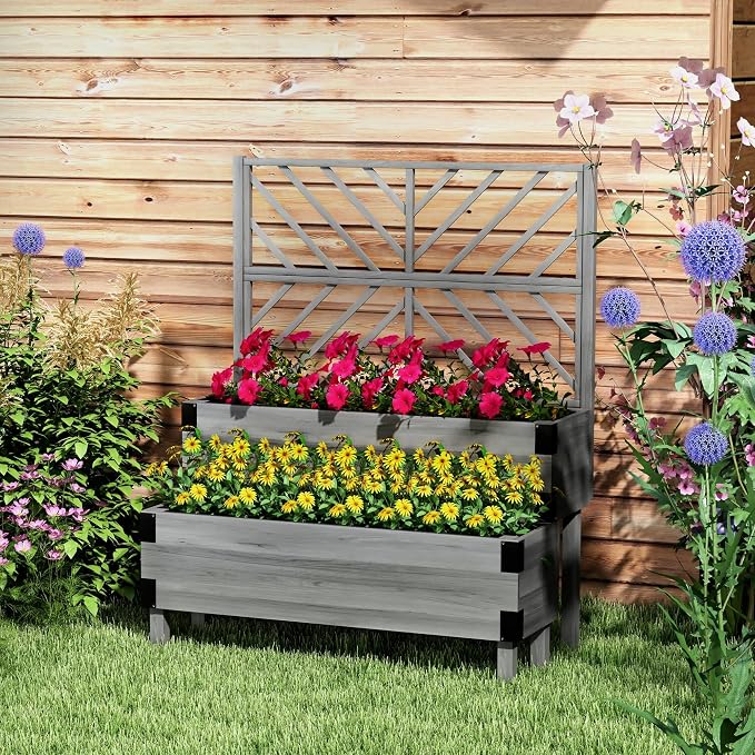 Outsunny Raised Garden Bed - Image 2