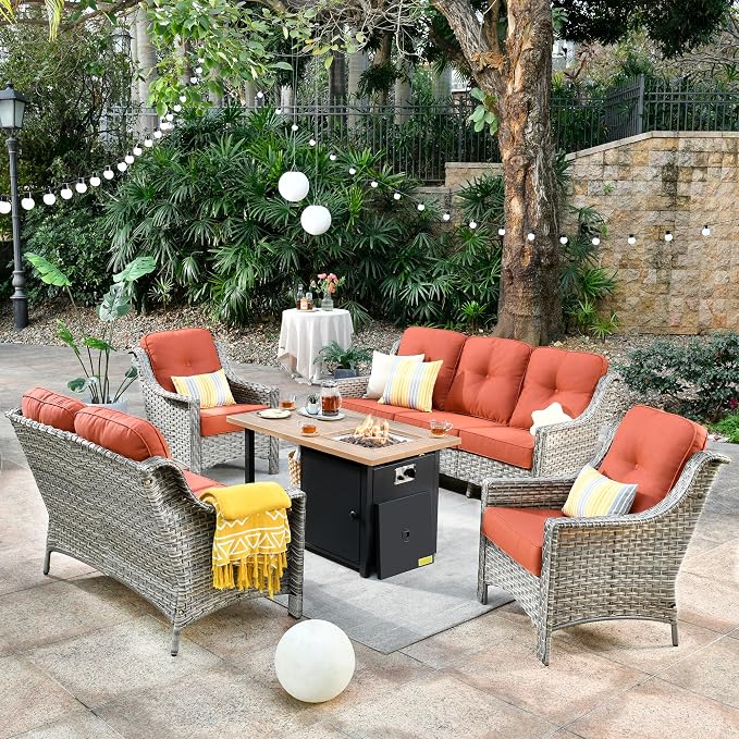 HOOOWOOO 5 Piece Patio Set - Image 8