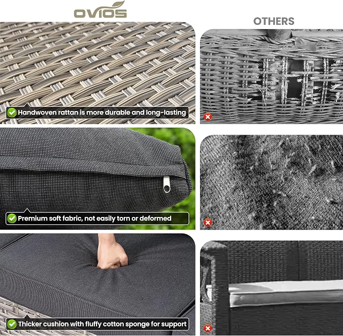 ovios 8-Piece Patio Furniture Set - Image 9