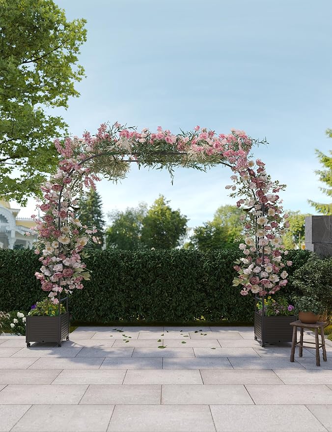94.5 Inch Garden Arch Trellis - Image 4