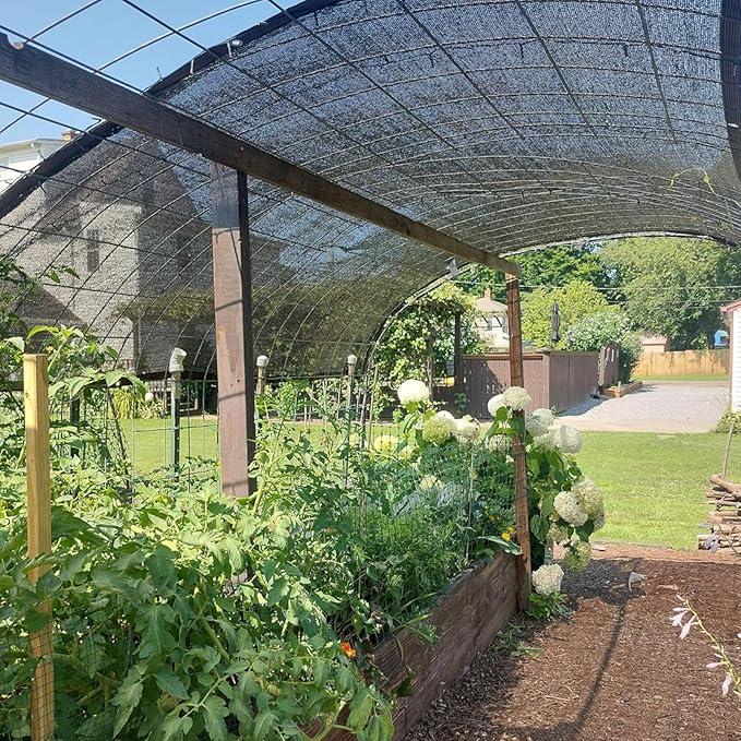 Shade Cloth for Garden Plants Greenhouse, 40-50% Sunblock Neting -for Outdoor - Image 4