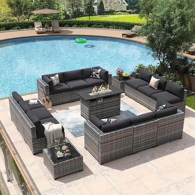 Aoxun 15 Piece Patio Furniture Set by Aoxun