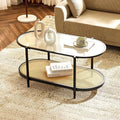 VINGLI 38" Oval Coffee Table by VINGLI