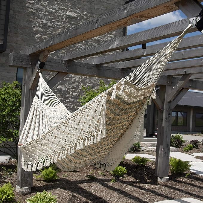 Vivere Authentic Brazilian Luxury Hammock - 450 lb Capacity - Image 3