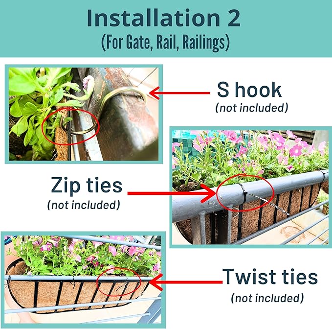 LaLaGreen Outdoor Wall Planter - Image 4