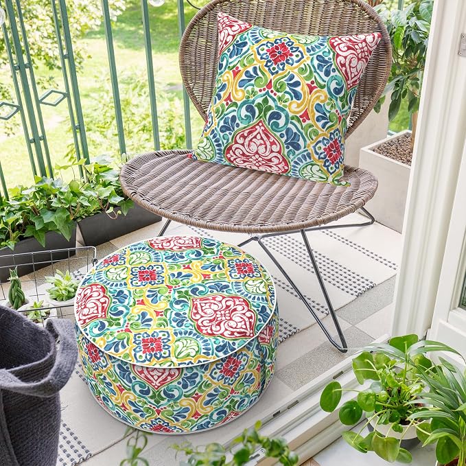 Inflatable Ottoman Stool D21 xH9 - Image 3