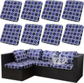 Outdoor Cushion Covers Set, Replacement by SUKAIKEQA