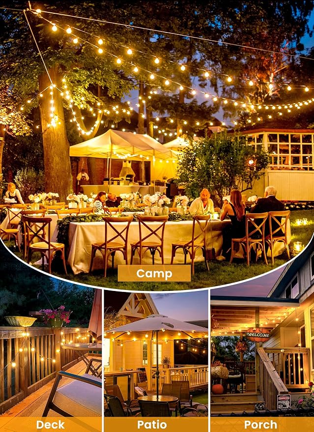 Brightown 208FT Solar String Lights Outdoor Waterproof - Image 9