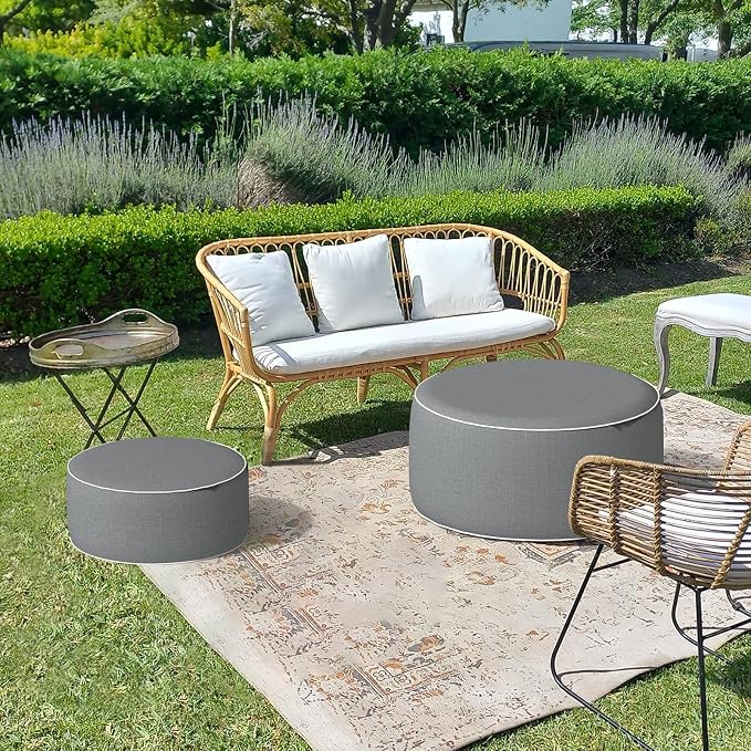 LVTXIII Inflatable Stool Ottoman Footrest - Image 7