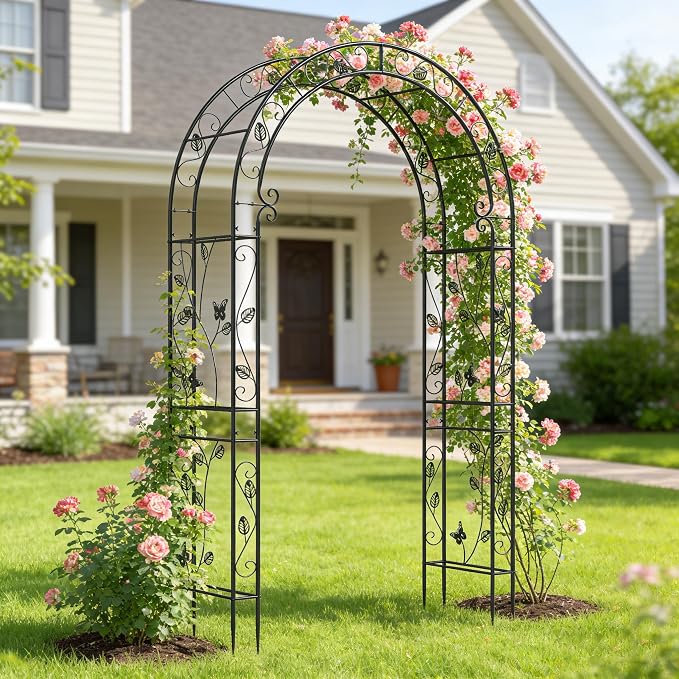 Garden Arch Trellis, Wedding Arch Frame - Image 3