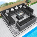 BULEXYARD 13 Piece High Back Outdoor Furniture Sets by BULEXYARDFURNITURE