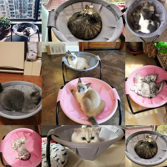 Cat Bed Dog/Pet Hammock Bed Free-Standing Kitty Sleeping Cat Supplies Pet - Image 6