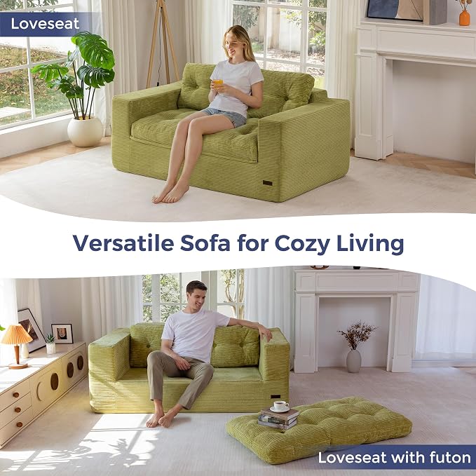 MAXYOYO 63" Loveseat Sofa Couch - Image 3