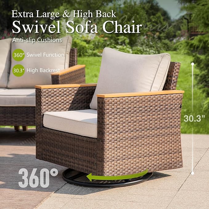 Sophia & William Patio Furniture Set - Image 4